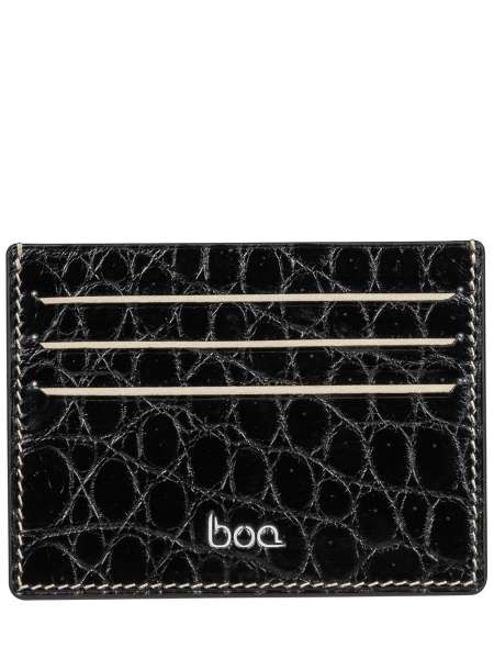 Кардхолдер из кожи крокодила, BOA, А088 Card Croc8