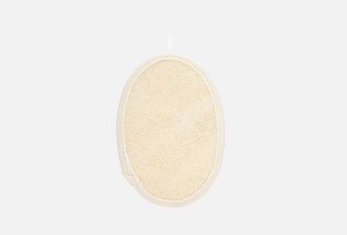 Мочалка для тела | Банные штучки | Loofah oval with cotton