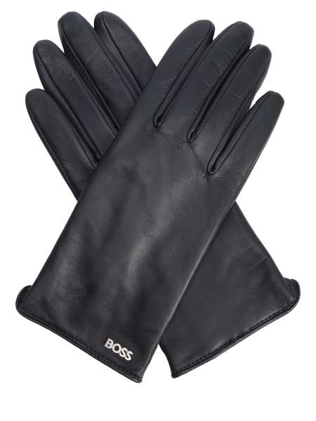 Перчатки кожаные, BOSS, 50526613/001
