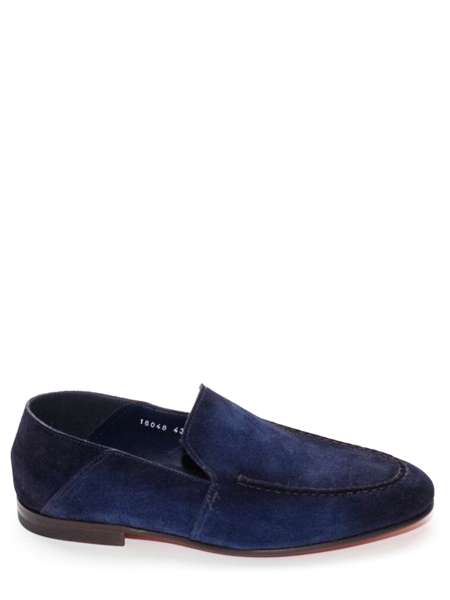 Лоферы замшевые, SANTONI, MCCG16048SA3SRVLU43