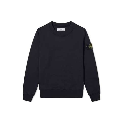 STONE ISLAND Худи-ханьфу платье унисекс черного цвета
