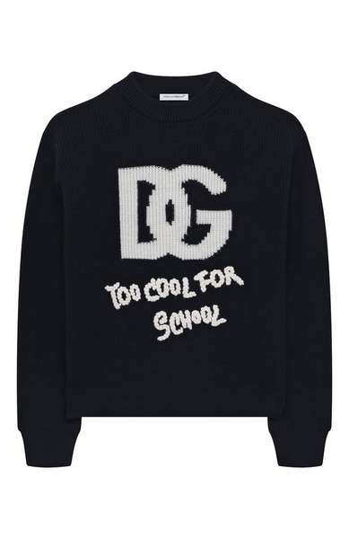 Детское: Шерстяной свитер Dolce & Gabbana