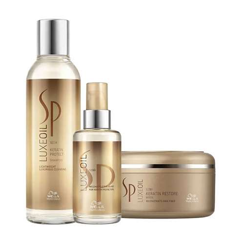 WELLA PROFESSIONALS Набор LuxeOil Keratin Protect Bundle Elixir 1