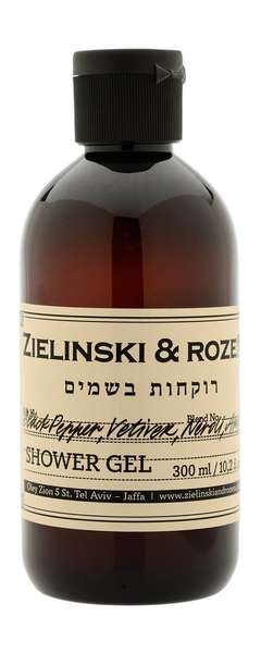 Zielinski & Rozen Black Pepper, Vetiver, Neroli, Amber Shower Gel