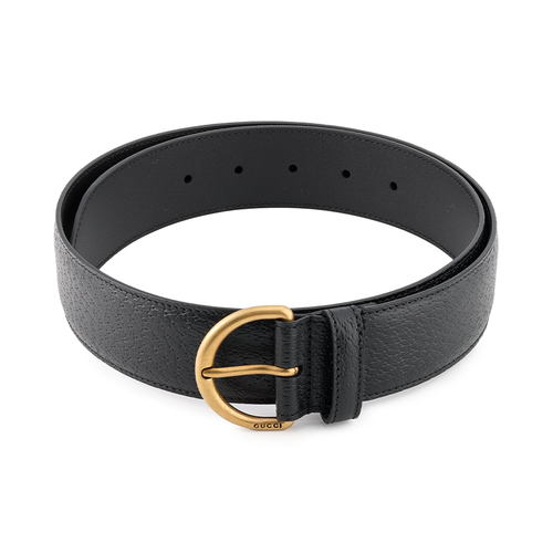 GUCCI Marmont Металлические Кожаные Ремни Женские Черные Ширина Тела 3,8 см