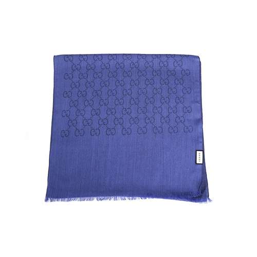 GUCCI GG Вязаные Шарфы Унисекс Темно-синий