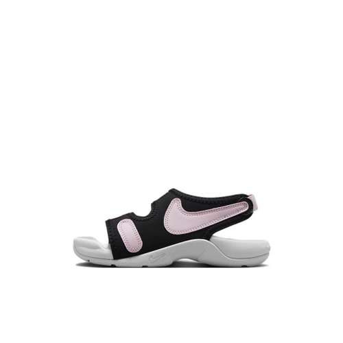 Nike Sunray Adjust 6 PS (PS) Противоскользящие Износостойкие Спортивные Сандалии Черные Розовые Детские Возраст 3-7 лет