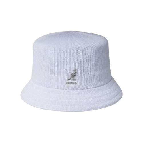 KANGOL Полиэстер Шляпа ведра Белая Унисекс