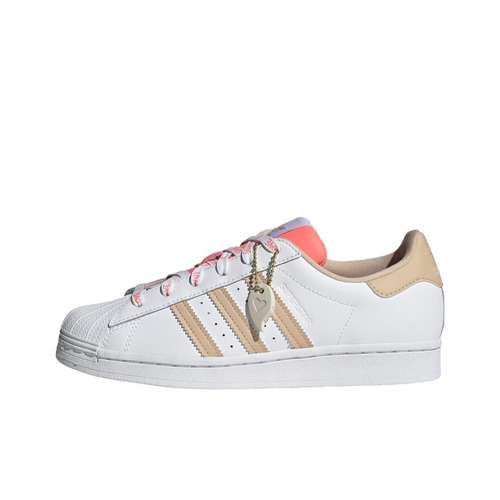 Adidas Originals Superstar 'VALENTINE 2022' Кожа Классический Износостойкий и Легкий Низкие Кроссовки для Скейтбординга