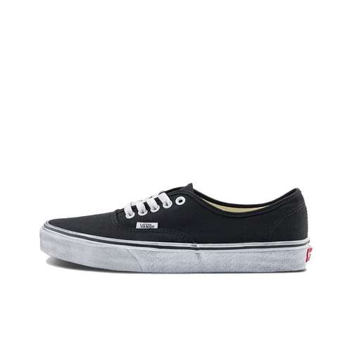 Vans Аутентичные противоскользящие и устойчивые к истиранию низкие кроссовки для скейтбординга унисекс черные