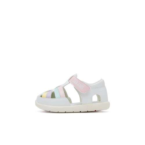 TARANIS Малыш Princess Sandal Collection Противоскользящая Обувь для малышей Белый Розовый Для младенцев и малышей