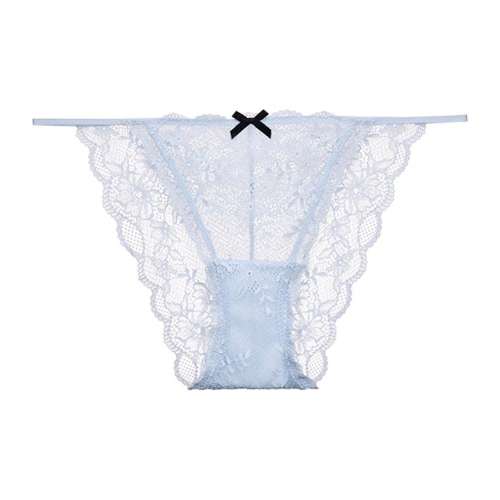 Victoria's Secret Розовые цветы Кружево Покрытие С тонкими лентами-завязками Бикини AB Нижнее белье Женское 1 упаковка