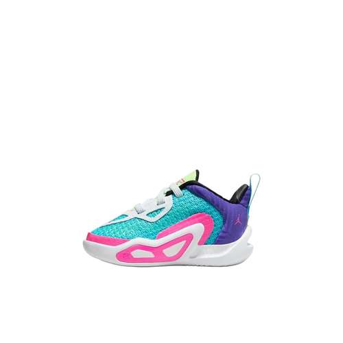 Джордан Tatum 1 'Wave Runner' Устойчивая к истиранию MID Обувь для малышей Infant и Toddler