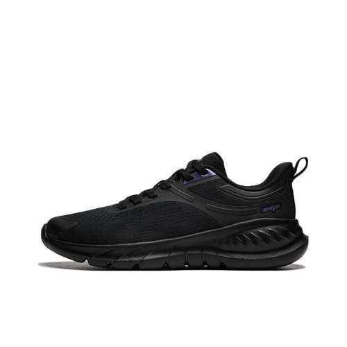 Li NING Eazgo Flex V2 Low Топ Беговые кроссовки Женские Черные