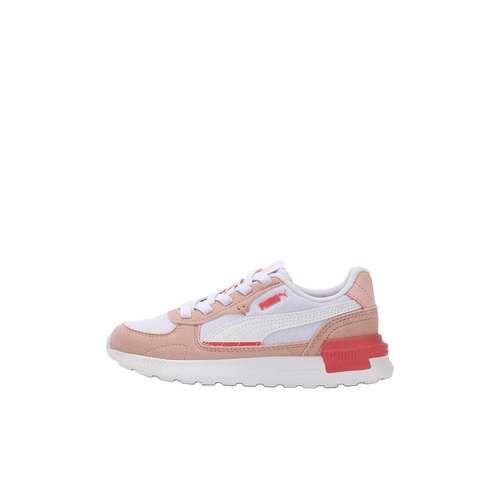 PUMA Graviton Удобные Низкие Кеды для Детей Lifestyle Розовые Белые Детские
