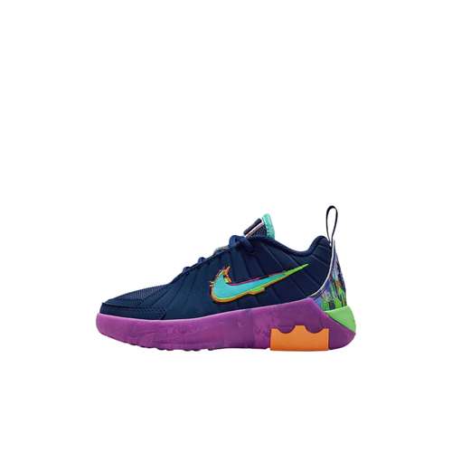 Nike LeBron Witness 9 Синтетическая кожа Низкие кроссовки для баскетбола Детские
