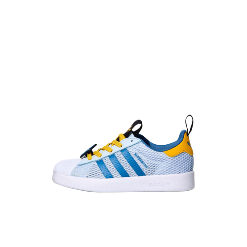 Adidas Originals AdiFOM Superstar 360 Low Топ Детские Скейтбординги Сине-белый Детский
