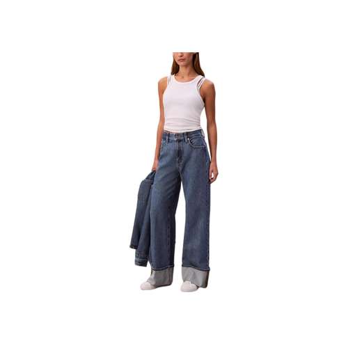 Calvin Klein Blue Women's Jeans Кальвин Кляйн Синий Женские Джинсы