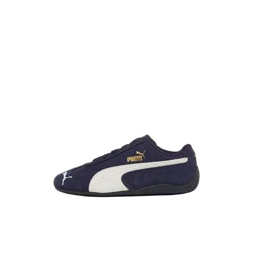 PUMA Speedcat Износостойкие Поддерживающие Низкие Детские Лайфстайл Обувь Фиолетовый Белый Детский