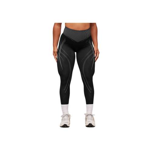GYMSHARK x Analis Спортивные брюки Женские Черный Серебристый Серый Черный Серебристый Серый