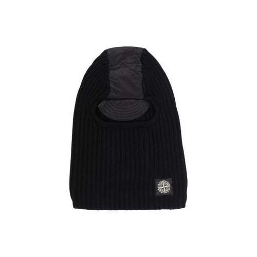 STONE ISLAND Шерсть Бини Мужской Черный