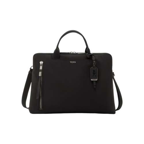 TUMI Нейлоновая сумка для ноутбука сумка через плечо унисекс черная