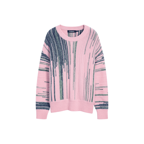 Desigual Персиково-розовый Женский Трикотаж
