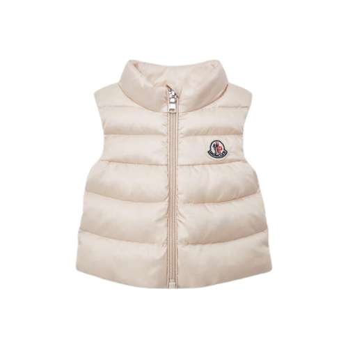 Moncler Пуховый жилет Светло-розовый для младенцев и малышей