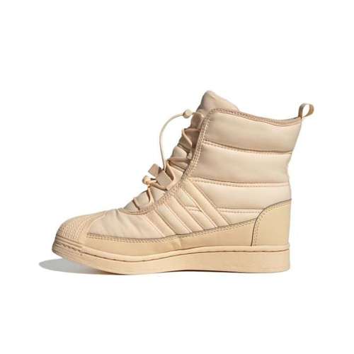 Adidas Originals Superstar Удобный Амортизация Устойчивый к истиранию Высокий Топ