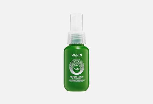 Восстанавливающая сыворотка для волос | Ollin Professional | RESTORE SERUM WITH FLAX SEEDS