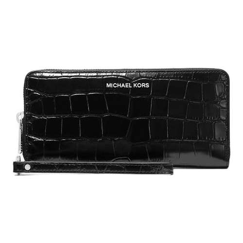 MICHAEL KORS Jet Set Travel Кожаный Кошелек Женский Черный