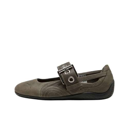 PUMA Speedcat Mary Jane Shoes Taupe Women's