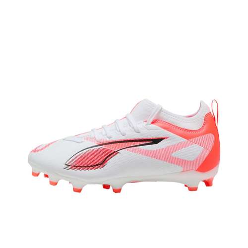 PUMA Ultra 5 MATCH Low Детские футбольные бутсы Белые Подростковые