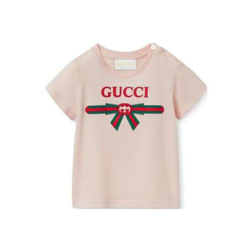 GUCCI T-рубашка Светло-розовая для младенцев и малышей