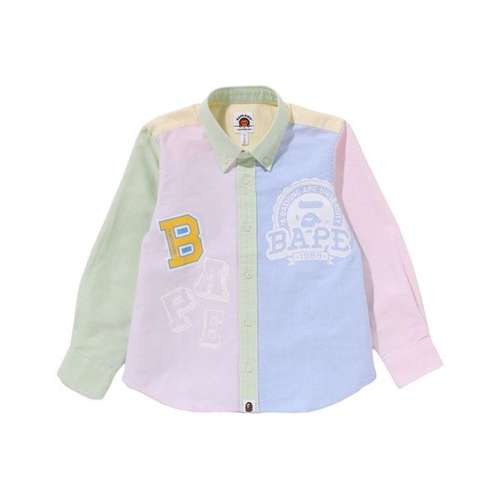 A BATHING APE Многоцветный детский топ с разборным обручом для детей 3-7 лет многоцветный