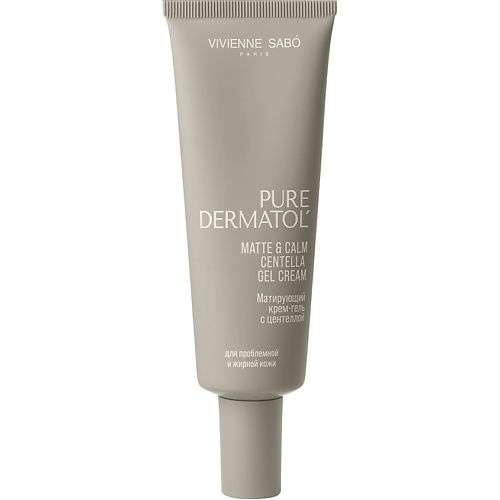 VIVIENNE SABO Матирующий крем-гель с центеллой Pure Dermatol' Centella Gel Cream "Matte & Calm"