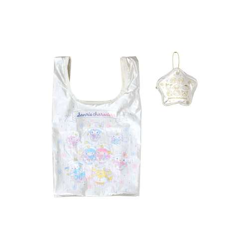 Sanrio Полиэстеровая ткань Сумка Стандартная (Стандартная) Детская Белая