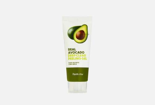 Пилинг для лица | Farm Stay | REAL AVOCADO DEEP CLEAR PEELING GEL