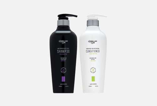 Набор для волос Шампунь и Кондиционер | NOLLAM LAB | Normal Scalp Set Sulfate-Free