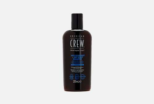 Шампунь против перхоти и сухой кожи головы | AMERICAN CREW | ANTI-DANDRUFF + DRY SCALP SHAMPOO