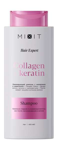 Mixit Hair Expert Collagen & Keratin Shampoo