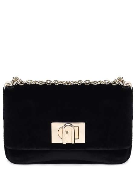 Сумка бархатная, FURLA, BAFKACO-BX3356-O6000