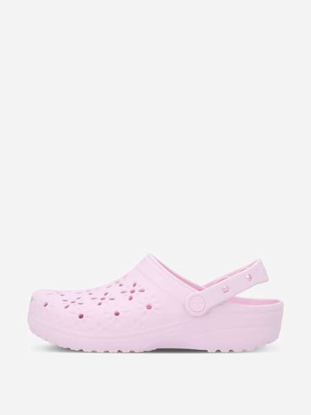 Сабо женские Crocs Classic Floral Cut Out