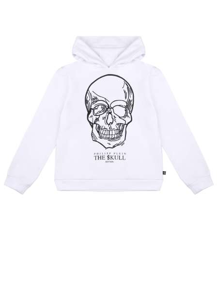 Худи хлопковое с логотипом, PHILIPP PLEIN, BJB0431/01