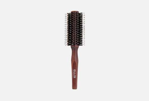 Брашинг деревянный с натуральной щетиной | Ollin Professional | Brushing wood natural bristles, 25 mm