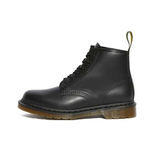 Dr.Martens 101 Кожаные Короткие Армейские Ботинки Унисекс Черные