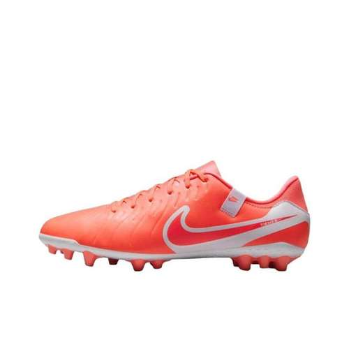 Nike Tiempo Legend 10 Удобные AG Искусственная трава Искусственные шипы Мужские футбольные бутсы Красные