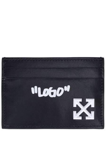 Картхолдер кожаный, OFF-WHITE, OMND09FC99LEA0011001