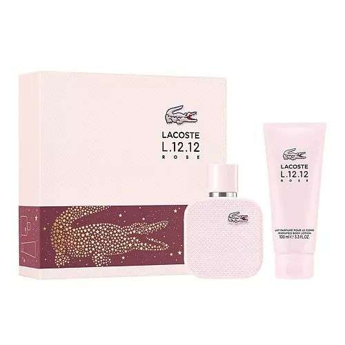 LACOSTE Подарочный набор женский L.12.12 Rose Set