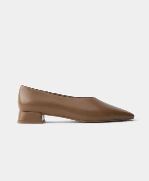 БАЛЕТКИ ИЗ ГЛАДКОЙ КОЖИ